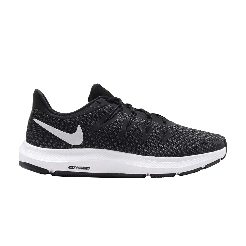 ナイキ 黒いこと 黒いこと しろがね色 しろがね色 \u0027BLACK\u0027 スニーカー レディース NIKE WMNS QUEST / BLACK METALLIC SILVER