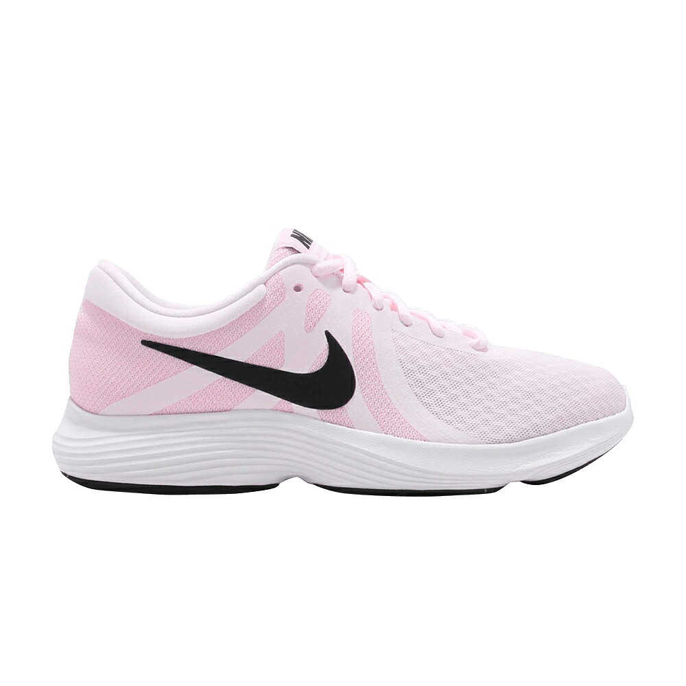 ナイキ 大変革 さくら色 黒いこと 黒いこと \u0027PALE PINK\u0027 スニーカー レディース NIKE WMNS REVOLUTION 4 / PALE PINK BLACK PINK FOAM