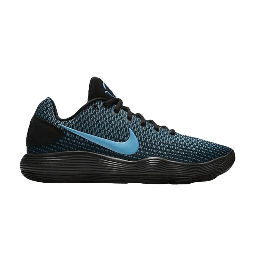 ナイキ ハイパーダンク 黒いこと 黒いこと 青碧 青碧 \u0027CHLORINE BLUE\u0027 スニーカー メンズ NIKE HYPERDUNK 2017 LOW / BLACK CHLORINE BLUE