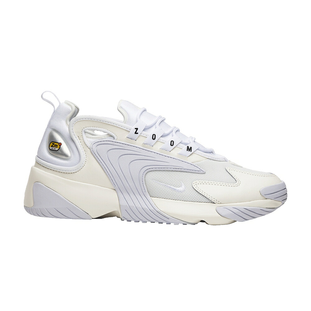 ナイキ 望遠レンズ 白いこと 白いこと 黒いこと 黒いこと \u0027SAIL\u0027 スニーカー メンズ NIKE ZOOM 2K / SAIL WHITE BLACK