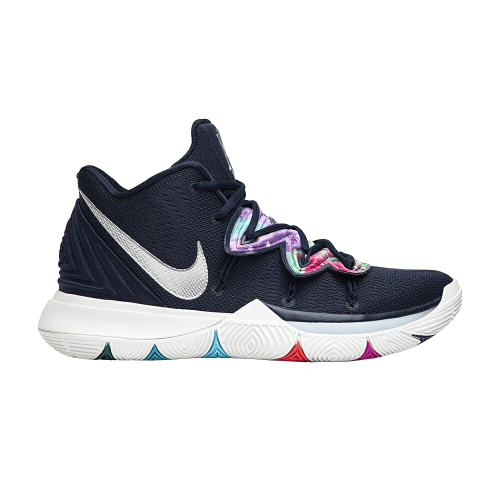 ナイキ カイリー 黒いこと 黒いこと \u0027GALAXY\u0027 スニーカー メンズ NIKE KYRIE 5 / BLACK MULTI COLOR