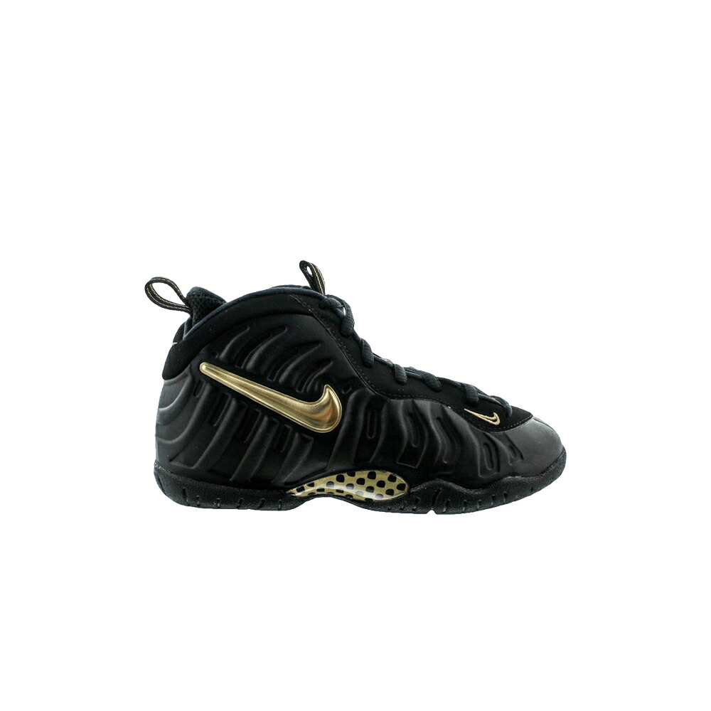 ナイキ 労働者階級 黒いこと 黒いこと ゴールド \u0027BLACK GOLD\u0027 お坊っちゃん キッズ NIKE LITTLE POSITE PRO なおなお書き METALLIC / BLACK METALLIC GOLD BLACK もの言う花 マタニティ スニーカー