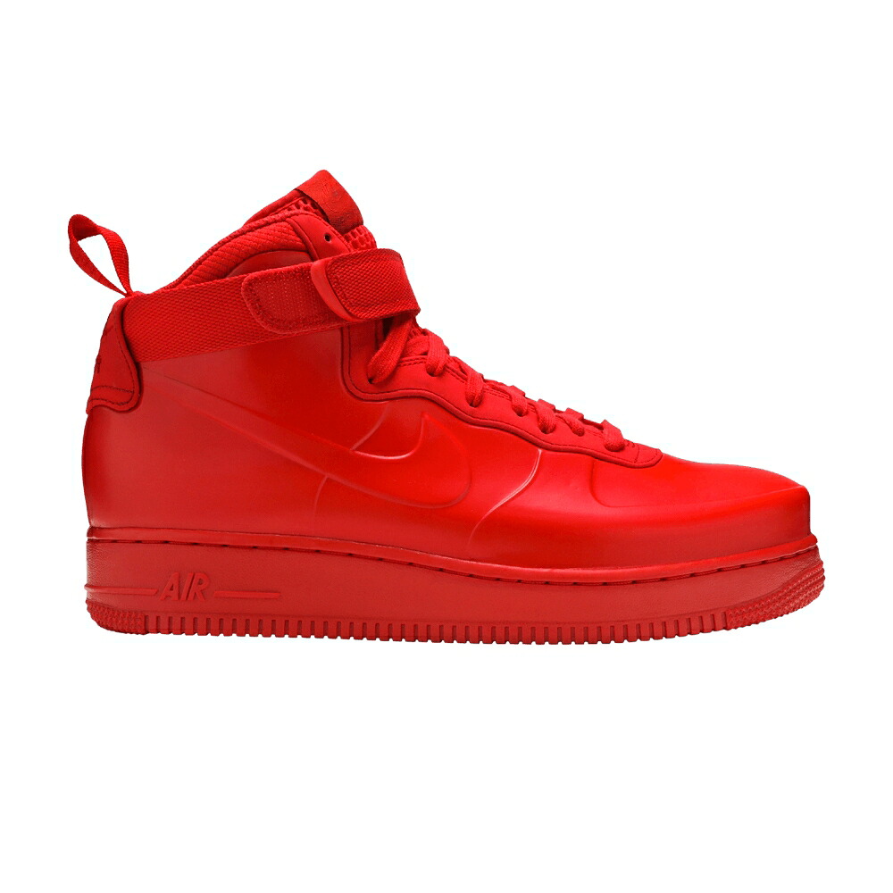 ナイキ フォームポジット 赤 赤いこと 空軍 \u0027RED\u0027 スニーカー メンズ NIKE AIR FORCE 1 FOAMPOSITE / RED