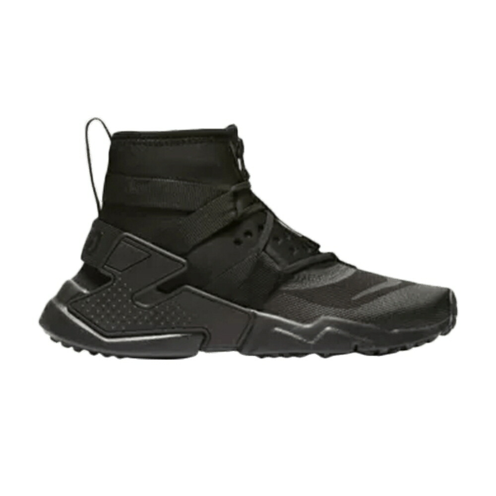 ナイキ ハラチ 黒いこと 黒いこと \u0027TRIPLE BLACK\u0027 お坊っちゃん キッズ NIKE HUARACHE GRIPP GS / BLACK BLACK BLACK もの言う花 マタニティ スニーカー