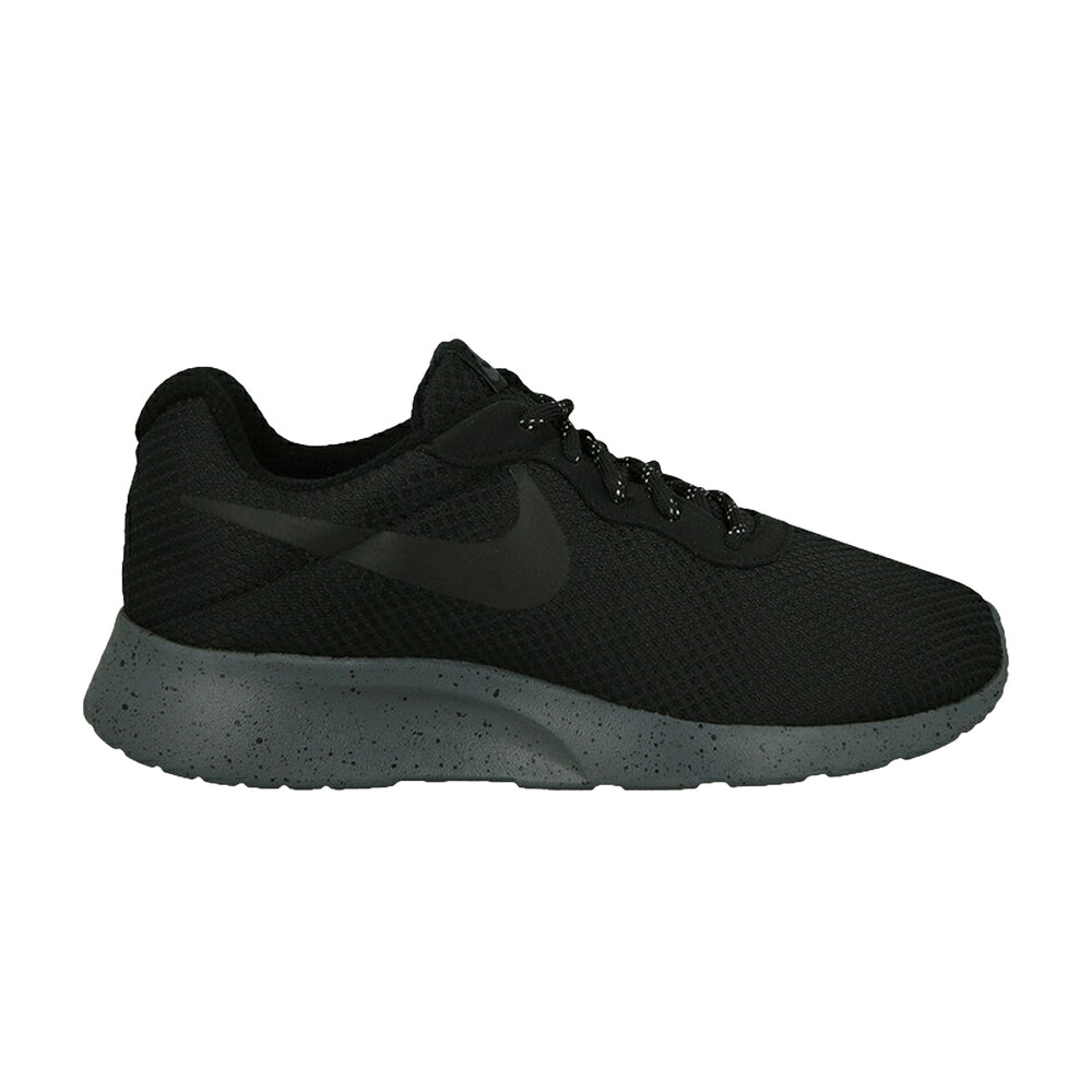 ナイキ 黒色 ブラック 灰色 グレー 'BLACK' スニーカー メンズ NIKE TANJUN SE / BLACK BLACK DARK GREY｜スニケス
