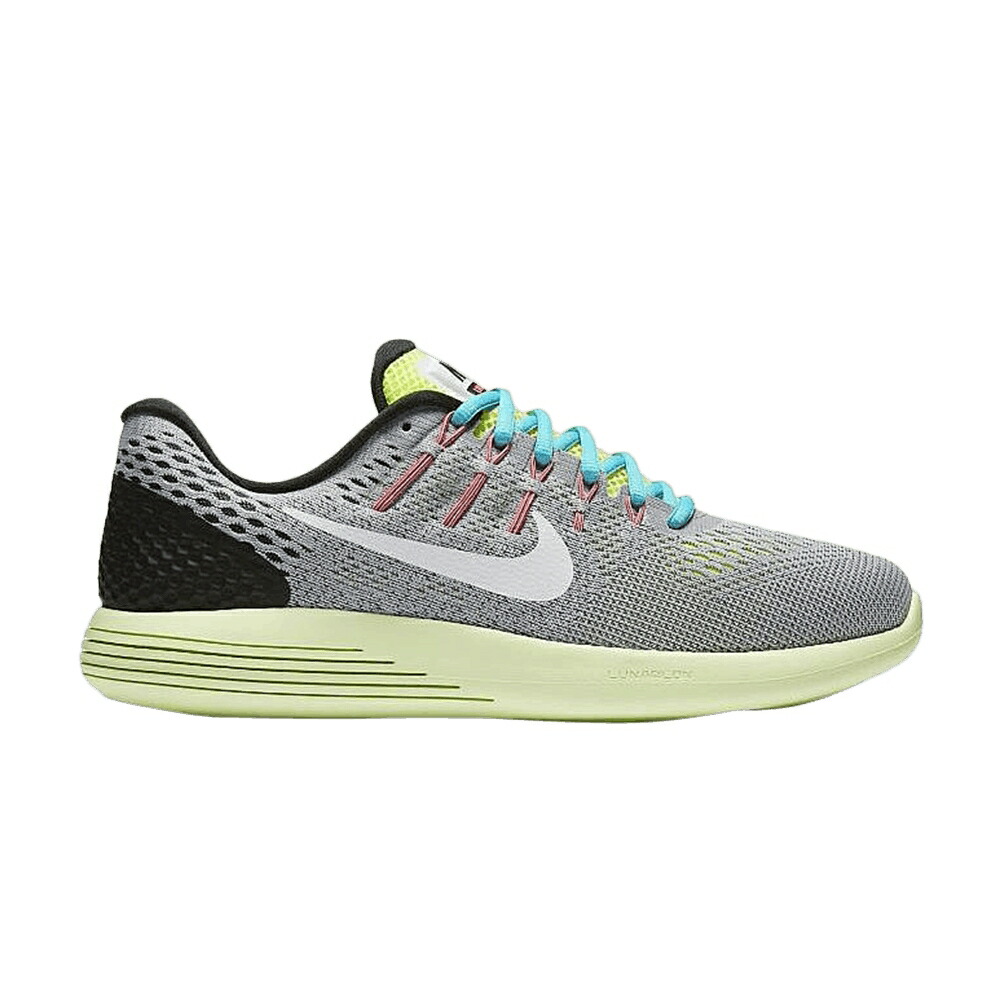 ナイキ 薄墨色 薄墨色 青碧 青碧 \u0027BLUE VOLT\u0027 スニーカー メンズ NIKE LUNARGLIDE 8 MESH / WOLF GREY BLUE MESH VOLT