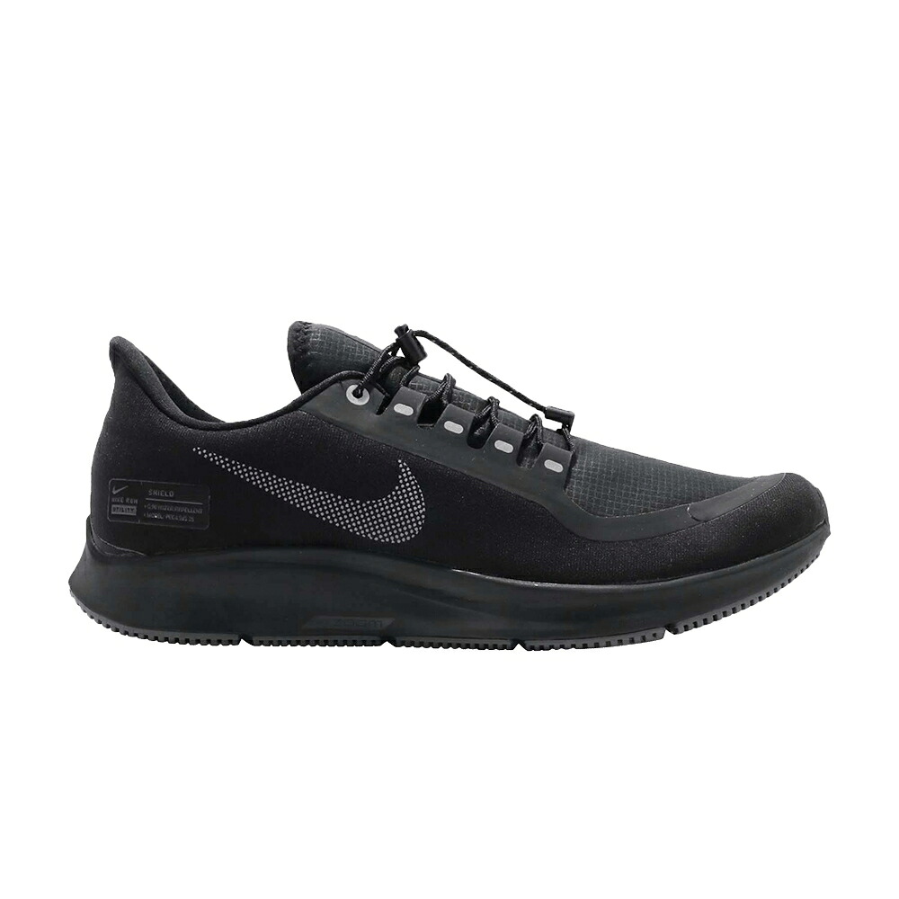 ナイキ 望遠レンズ ペガサス 黒いこと 黒いこと 望遠レンズペガサス \u0027TRIPLE BLACK\u0027 スニーカー メンズ NIKE AIR ZOOM PEGASUS 35 SHIELD / BLACK ANTHRACITE ANTHRACITE DARK