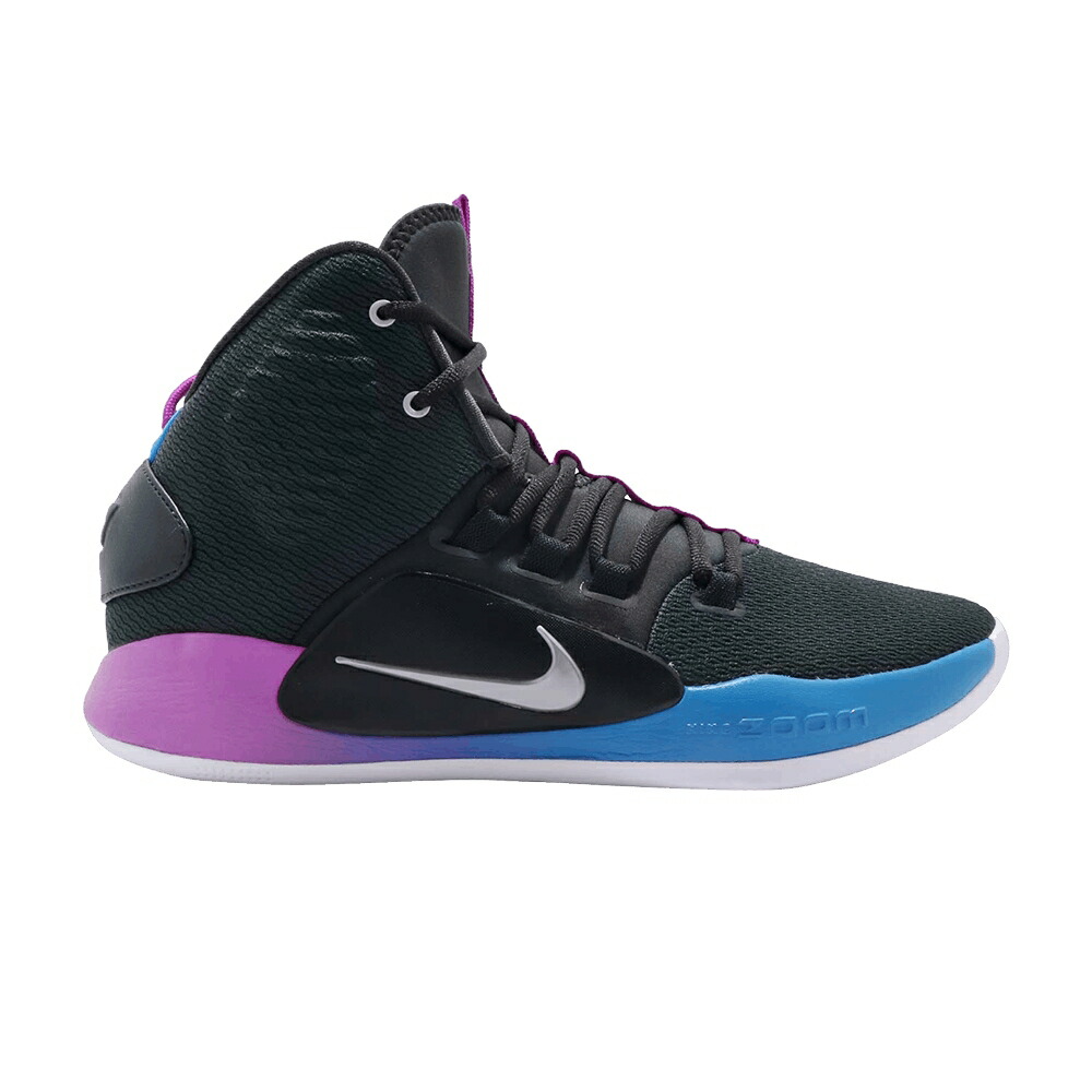 ナイキ ハイパーダンク 黒いこと 黒いこと 紫 相撲取り草 \u0027FLIGHT HUARACHE\u0027 スニーカー メンズ NIKE HYPERDUNK X EP / ANTHRACITE BLACK HYPER VIOLET