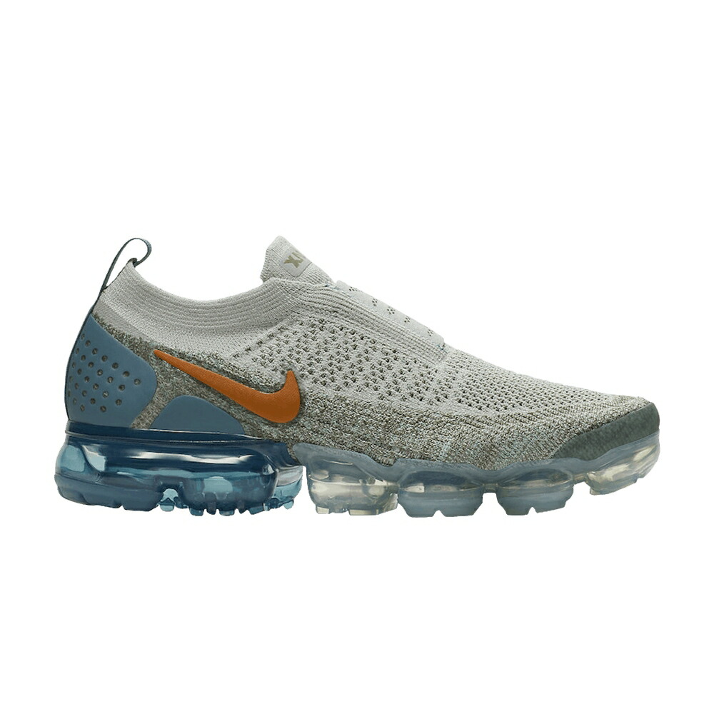 ナイキ しろがね色 しろがね色 橙 オレンジ色 \u0027CELESTIAL TEAL\u0027 スニーカー レディース NIKE WMNS VAPORMAX MOC 2 / LIGHT SILVER CAMPFIRE ORANGE