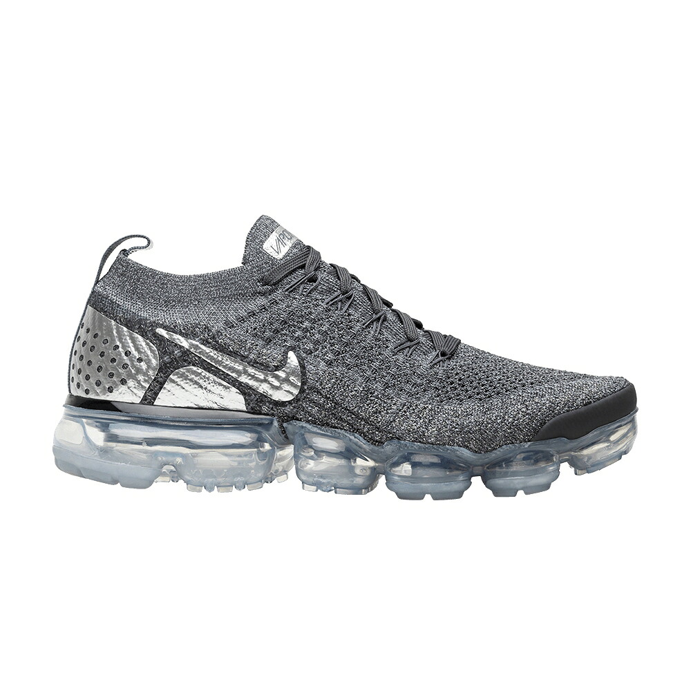 ナイキ フライニット 灰色 グレー クール エアヴェイパーマックス 'CHROME' スニーカー メンズ NIKE AIR VAPORMAX FLYKNIT 2 / DARK GREY CHROME COOL GREY WOLF|スニケス