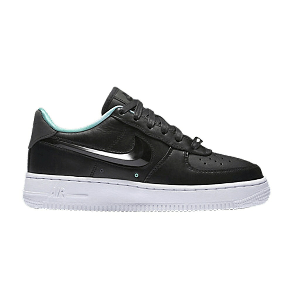 ナイキ 黒いこと 黒いこと 白いこと 白いこと 空軍 \u0027NORTHERN LIGHTS\u0027 お坊っちゃん キッズ NIKE AIR FORCE 1 LV8 QS GS / BLACK BLACK WHITE もの言う花 マタニティ スニーカー