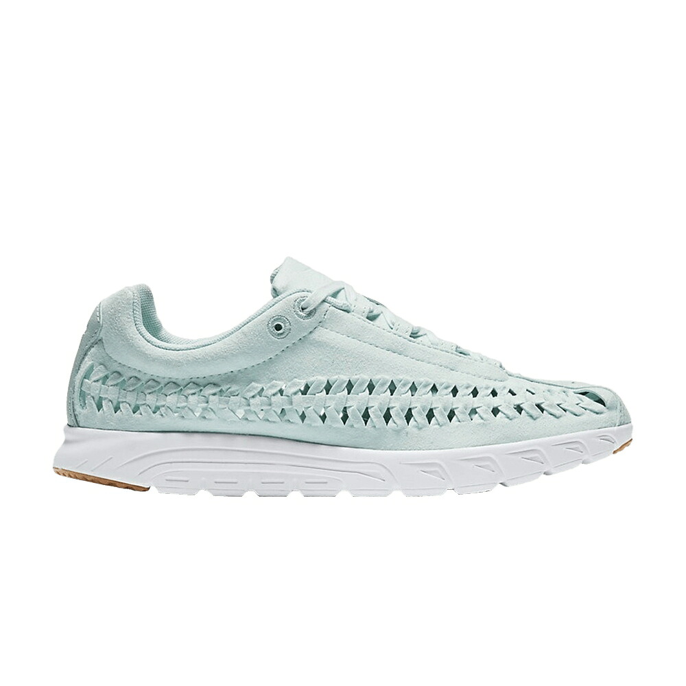 ナイキ ウーブン 白いこと 白いこと 黄味がかった 黄色 \u0027FIBERGLASS\u0027 スニーカー レディース NIKE WMNS MAYFLY WOVEN QS / FIBERGLASS WHITE GUM YELLOW