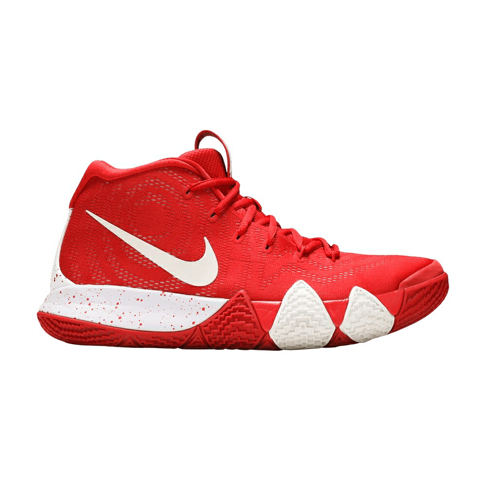 ナイキ カイリー 赤 赤いこと 白いこと 白いこと \u0027UNIVERSITY RED\u0027 スニーカー メンズ NIKE KYRIE 4 / UNIVERSITY RED WHITE