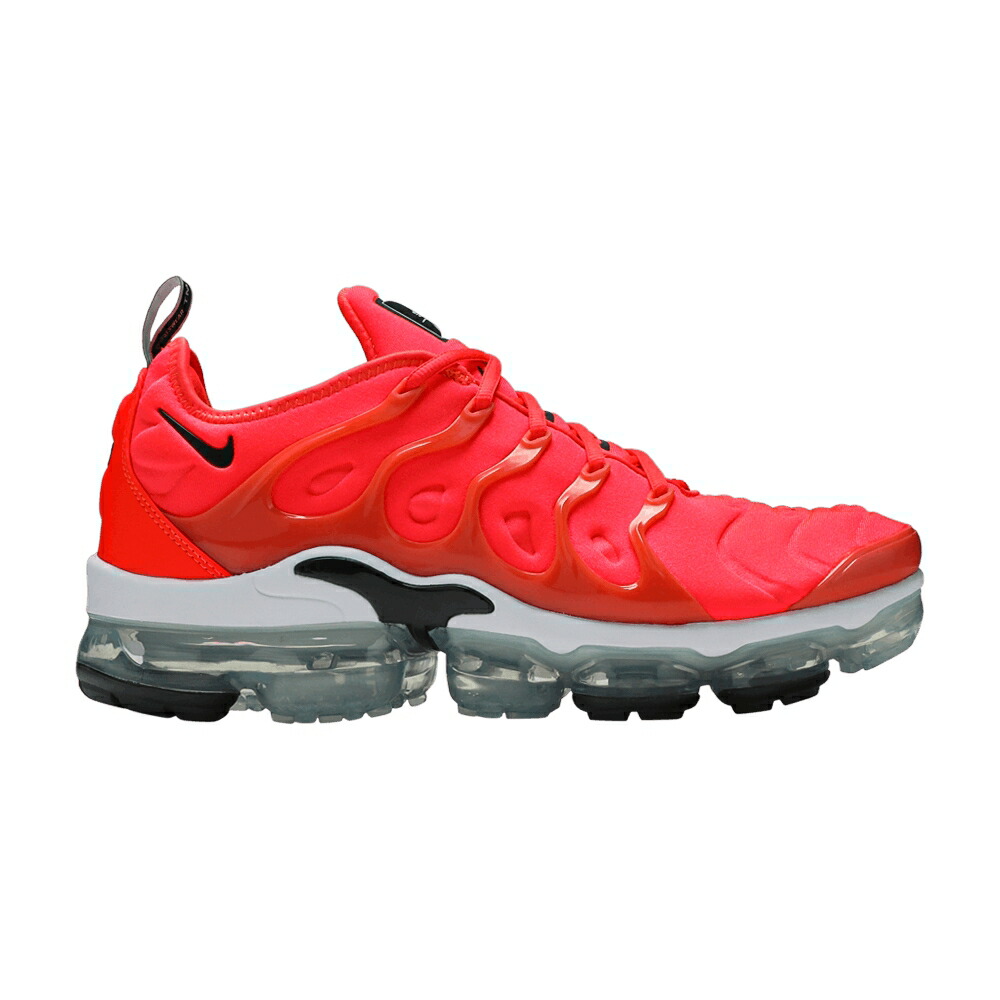 ナイキ クリムゾン 黒いこと 黒いこと 白いこと 白いこと エアヴェイパーマックス スニーカー メンズ NIKE AIR VAPORMAX PLUS / BRIGHT CRIMSON BLACK WHITE