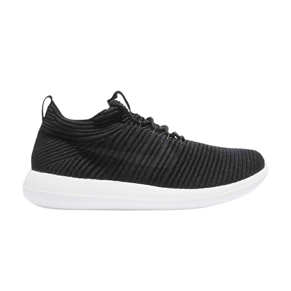 ナイキ 飛球編み物 黒いこと 黒いこと 白いこと 白いこと スニーカー レディース NIKE WMNS ROSHE TWO FLYKNIT V2 / BLACK ANTHRACITE BLACK WHITE