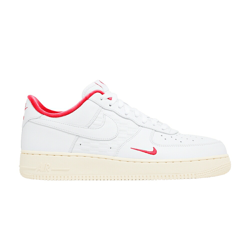 ナイキ 白いこと 白いこと 赤 赤いこと 空軍 \u0027TOKYO\u0027 スニーカー メンズ NIKE KITH X AIR FORCE 1 LOW / WHITE WHITE UNIVERSITY RED