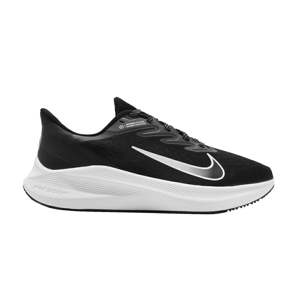 ナイキ 望遠レンズ 黒いこと 黒いこと 白いこと 白いこと \u0027BLACK ANTHRACITE\u0027 スニーカー メンズ NIKE ZOOM WINFLO 7 / BLACK WHITE ANTHRACITE