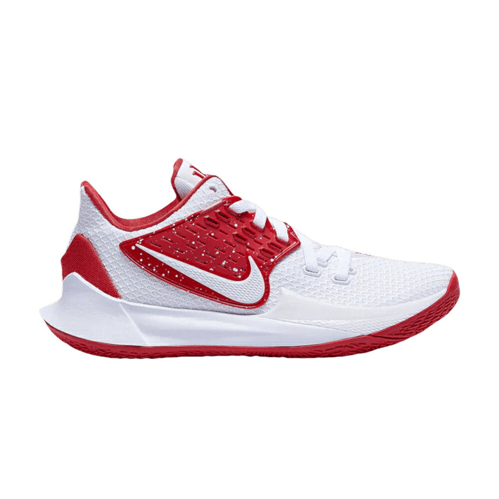 ナイキ カイリー 白いこと 白いこと 赤 赤いこと \u0027UNIVERSITY RED\u0027 スニーカー メンズ NIKE KYRIE LOW 2 結核症 / WHITE WHITE UNIVERSITY RED