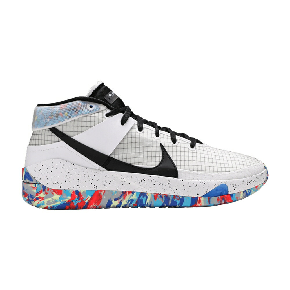 ナイキ サー青少年 青み 青色 \u0027HOME\u0027 スニーカー メンズ NIKE KD 13 EP / MULTI COLOR RACER BLUE SMOKE