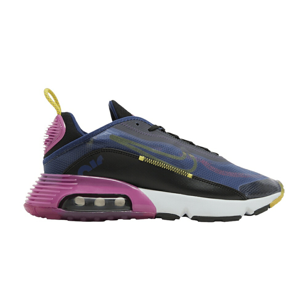 ナイキ マックス 青み 青色 黒いこと 黒いこと 大気圏マックス \u0027BLUE FUCHSIA\u0027 スニーカー メンズ NIKE AIR MAX 2090 VOID ACTIVE / BLUE VOID BLACK ACTIVE FUCHSIA