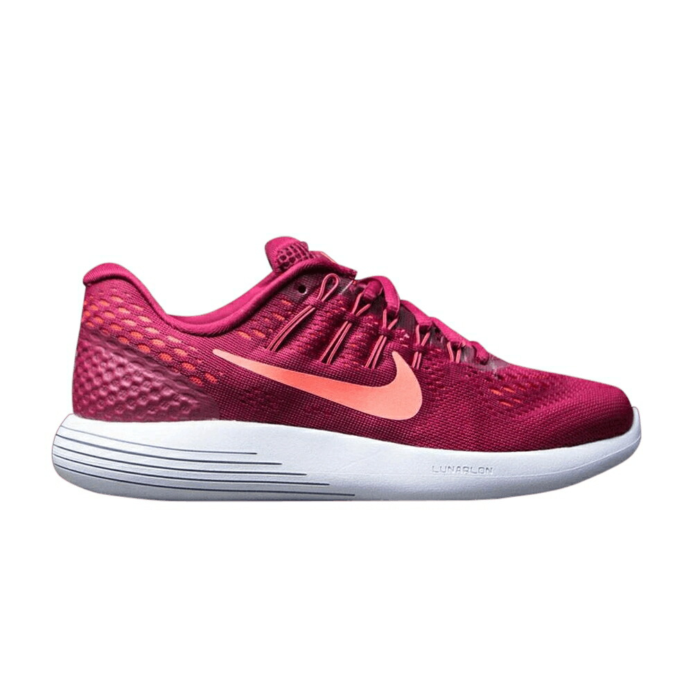 ナイキ 赤 赤いこと クリムゾン \u0027NOBLE CRIMSON\u0027 スニーカー レディース NIKE WMNS LUNARGLIDE 8 RED / NOBLE RED BRIGHT CRIMSON BRIGHT