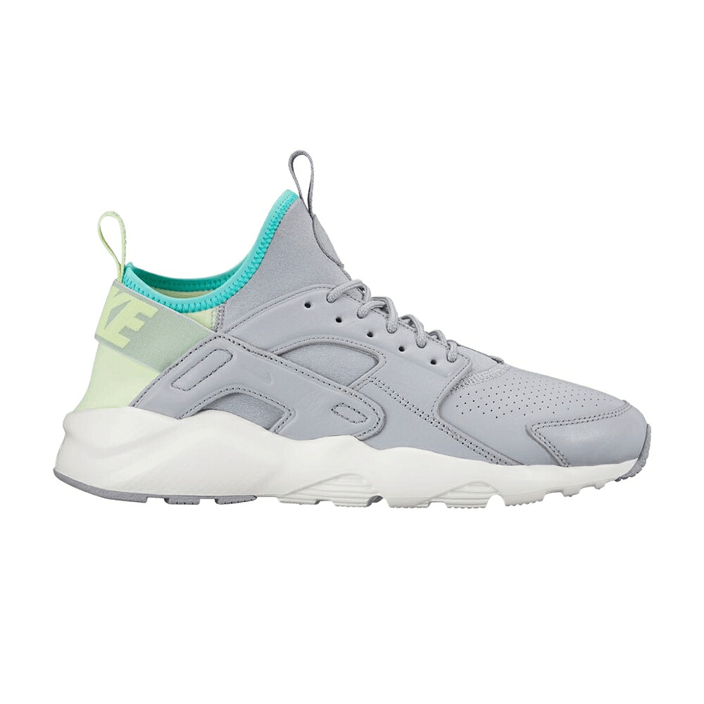 ナイキ ハラチ 幽客 ウルトラ 薄墨色 薄墨色 ハラチラン スニーカー メンズ NIKE AIR HUARACHE RUN ULTRA SE / WOLF GREY BARELY VOLT