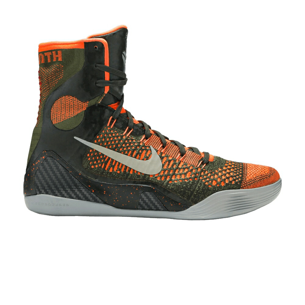 ナイキ コービー エリート しろがね色 しろがね色 \u0027STRATEGY\u0027 スニーカー メンズ NIKE KOBE 9 ELITE / SEQUOIA REFLECT SILVER ROUGH