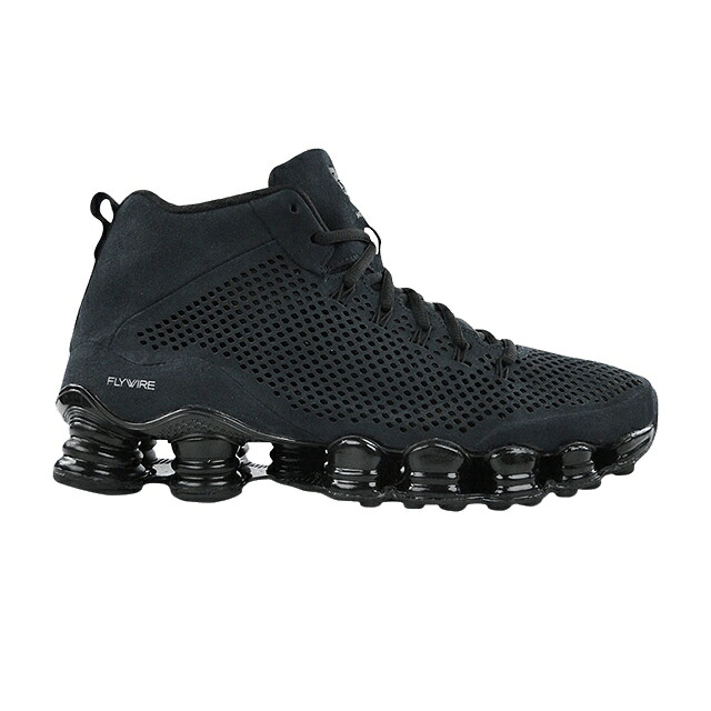 ナイキ ショックス ミッド 黒色 ブラック スニーカー メンズ NIKE SHOX TLX MID / BLACK BLACK｜スニケス