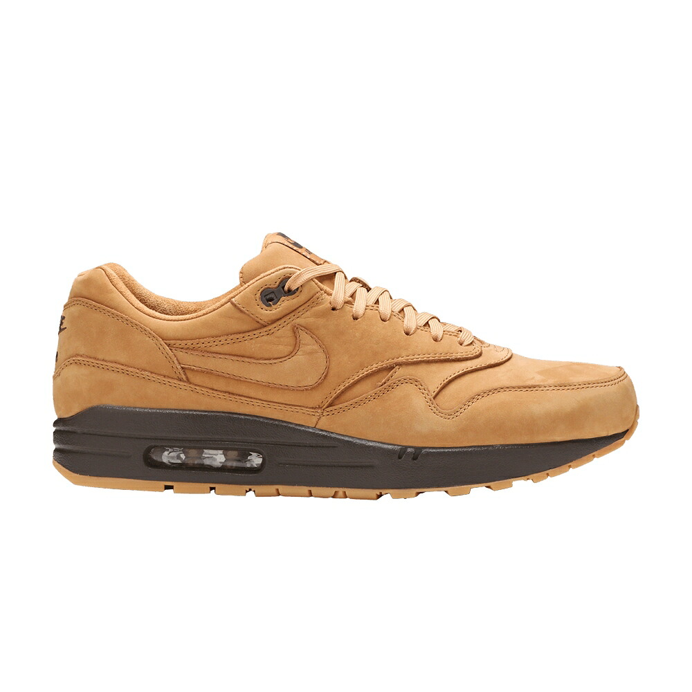 ナイキ マックス 赤銅色 赤銅色 エア湖マックス \u0027FLAX\u0027 スニーカー メンズ NIKE AIR MAX 1 QS / FLAX BAROQUE BROWN FLAX