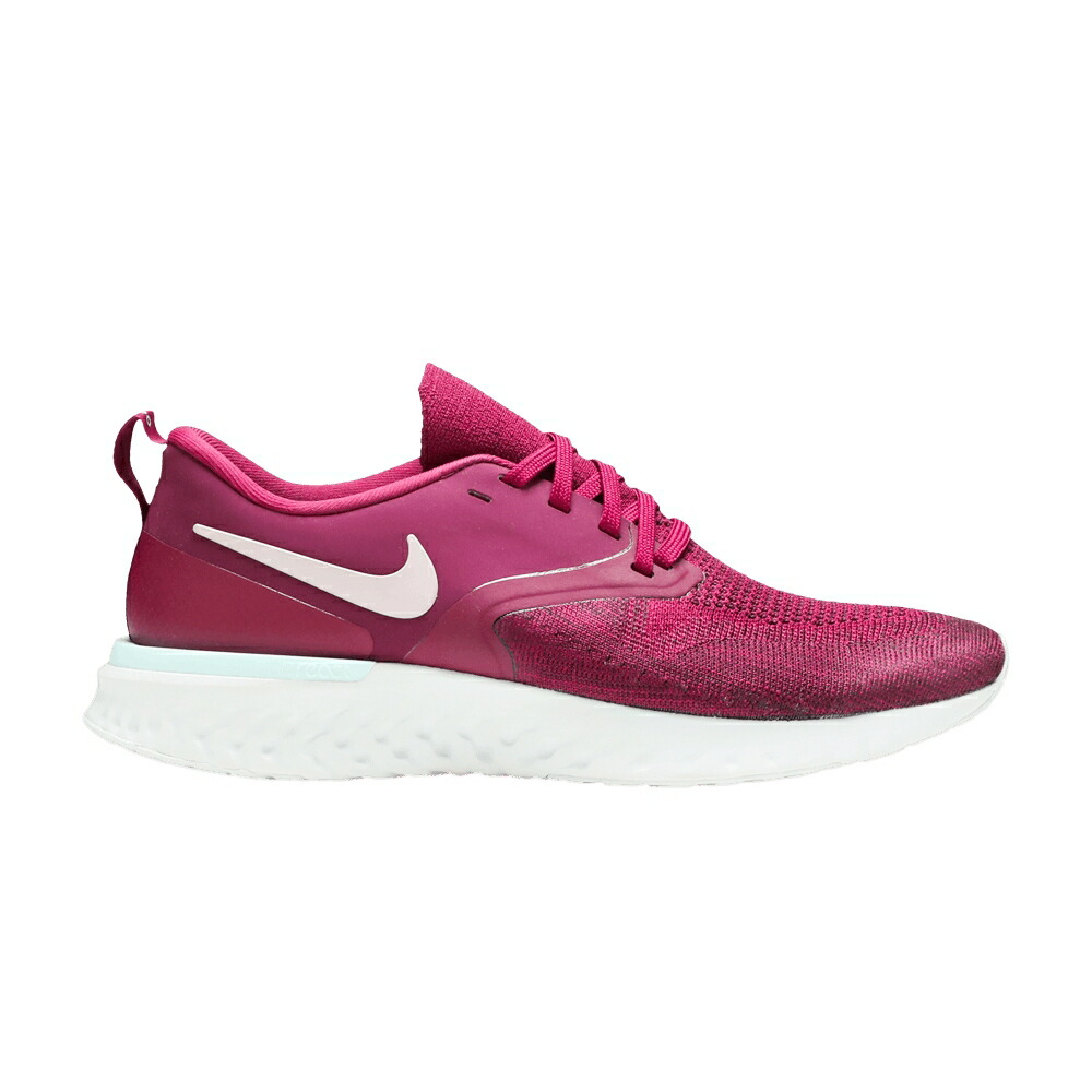 ナイキ リアクト 飛球編み物 赤 赤いこと \u0027RASPBERRY RED\u0027 スニーカー レディース NIKE WMNS ODYSSEY REACT FLYKNIT 2 / RASPBERRY RED BORDEAUX TEAL TINT