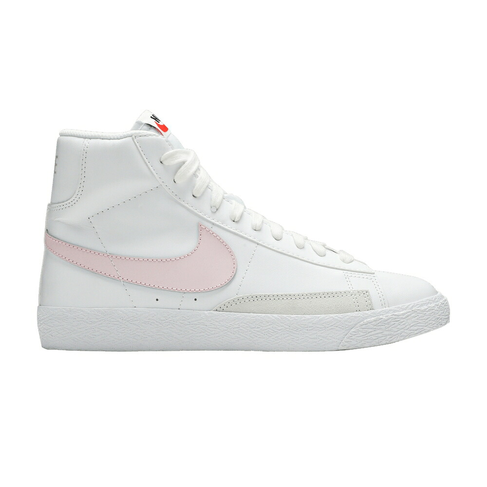 ナイキ ブレイザー ミッド 白いこと 白いこと さくら色 \u0027PINK FOAM\u0027 お坊っちゃん キッズ NIKE BLAZER MID GS / WHITE PINK FOAM もの言う花 マタニティ スニーカー