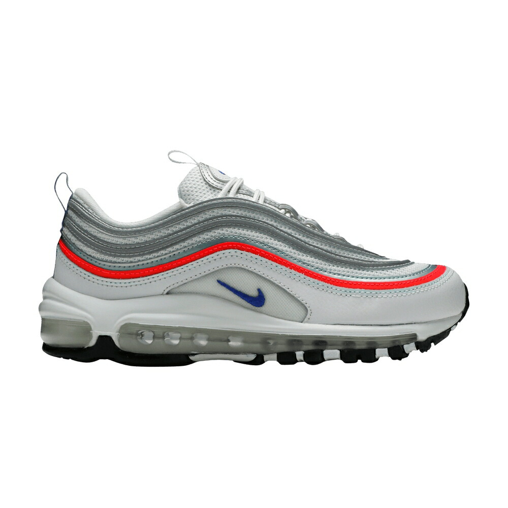 ナイキ マックス クリムゾン 白いこと 白いこと エア湖マックス \u0027FLASH SILVER\u0027 スニーカー レディース NIKE WMNS AIR MAX 97 ESSENTIAL CRIMSON / WHITE FLASH CRIMSON METALLIC