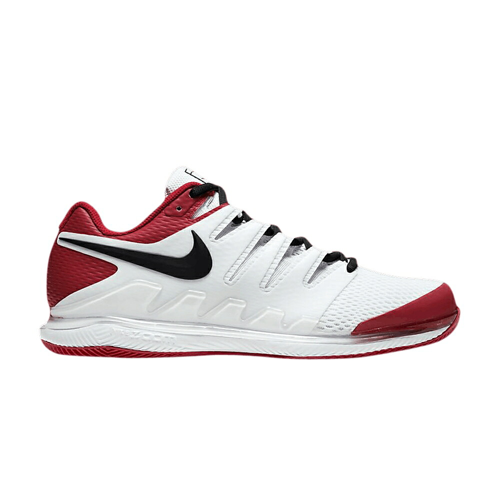 ナイキ コート ズーム 白色 ホワイト 赤 レッド 黒色 ブラック \'WHITE RED\' スニーカー メンズ NIKE COURT AIR ZOOM VAPOR X HC UNIVERSITY / WHITE UNIVERSITY RED BLACK｜スニケス