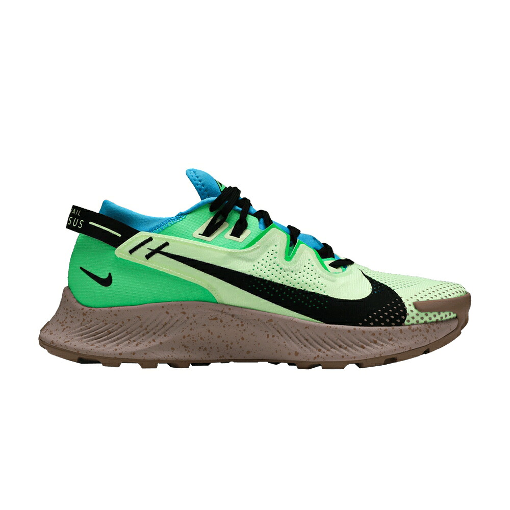 ナイキ ペガサス レーザ 青碧 青碧 \u0027BARELY VOLT\u0027 スニーカー メンズ NIKE PEGASUS TRAIL 2 / BARELY VOLT LASER BLUE POISON
