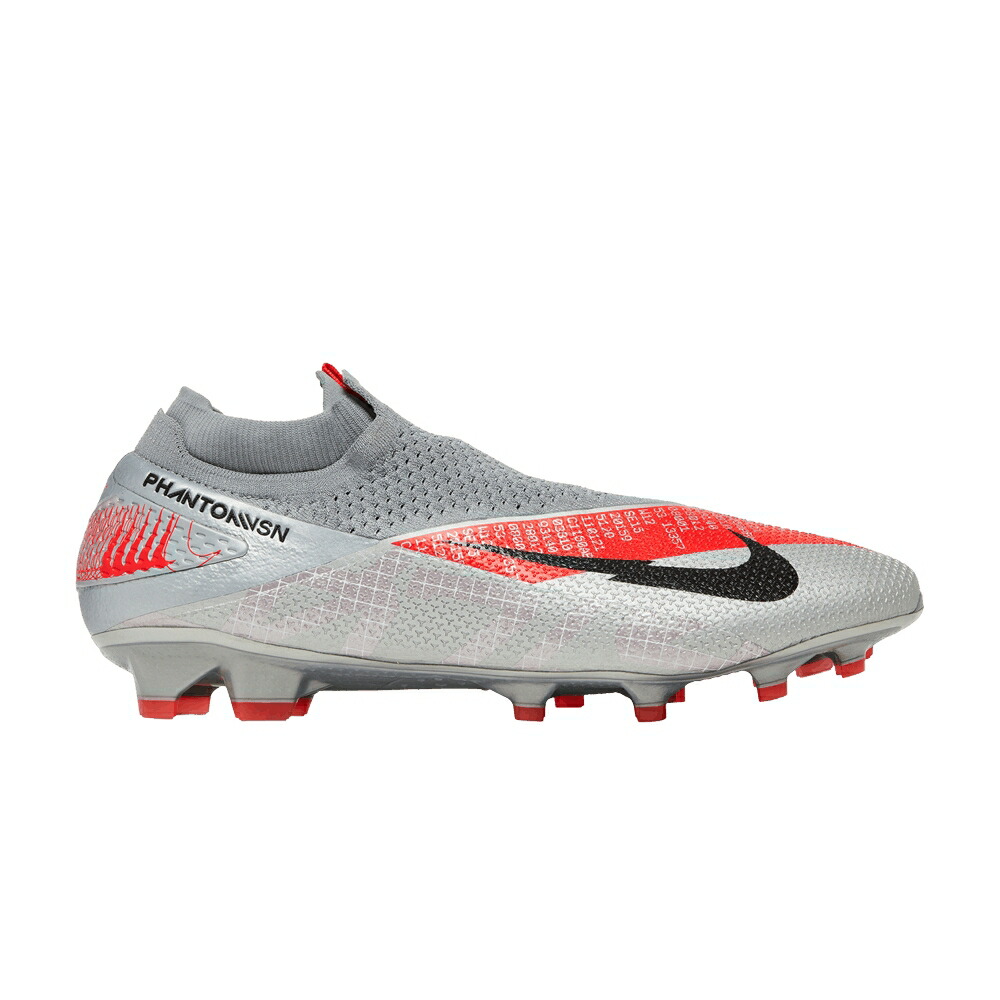 ナイキ エリート 活動的 薄墨色 薄墨色 \u0027METALLIC CRIMSON\u0027 スニーカー メンズ NIKE PHANTOM VISION 2 ELITE DYNAMIC FIT FG GREY / METALLIC BOMBER GREY PARTICLE