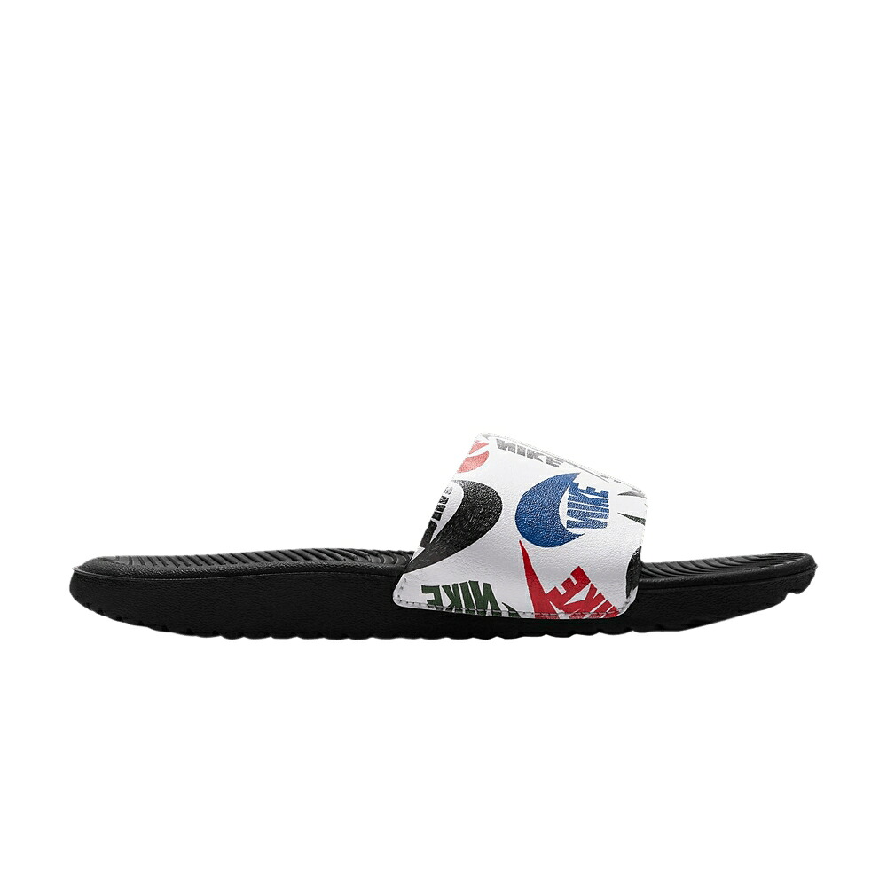 ナイキ サンダル 黒いこと 黒いこと 白いこと 白いこと \u0027BLACK\u0027 お坊っちゃん キッズ NIKE KAWA SLIDE SE JDI GS / BLACK WHITE もの言う花 マタニティ スニーカー