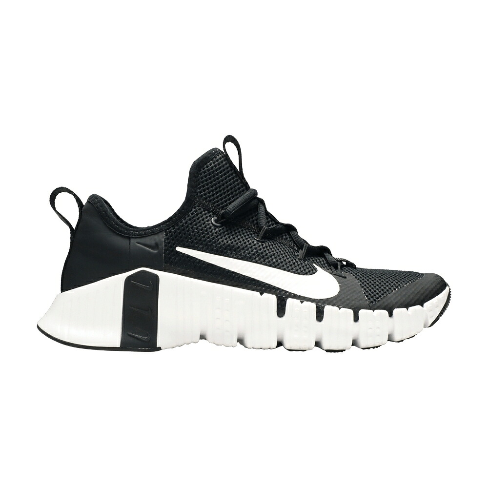ナイキ 無償性 黒いこと 黒いこと 白いこと 白いこと \u0027BLACK\u0027 スニーカー レディース NIKE WMNS FREE METCON 3 / BLACK WHITE VOLT