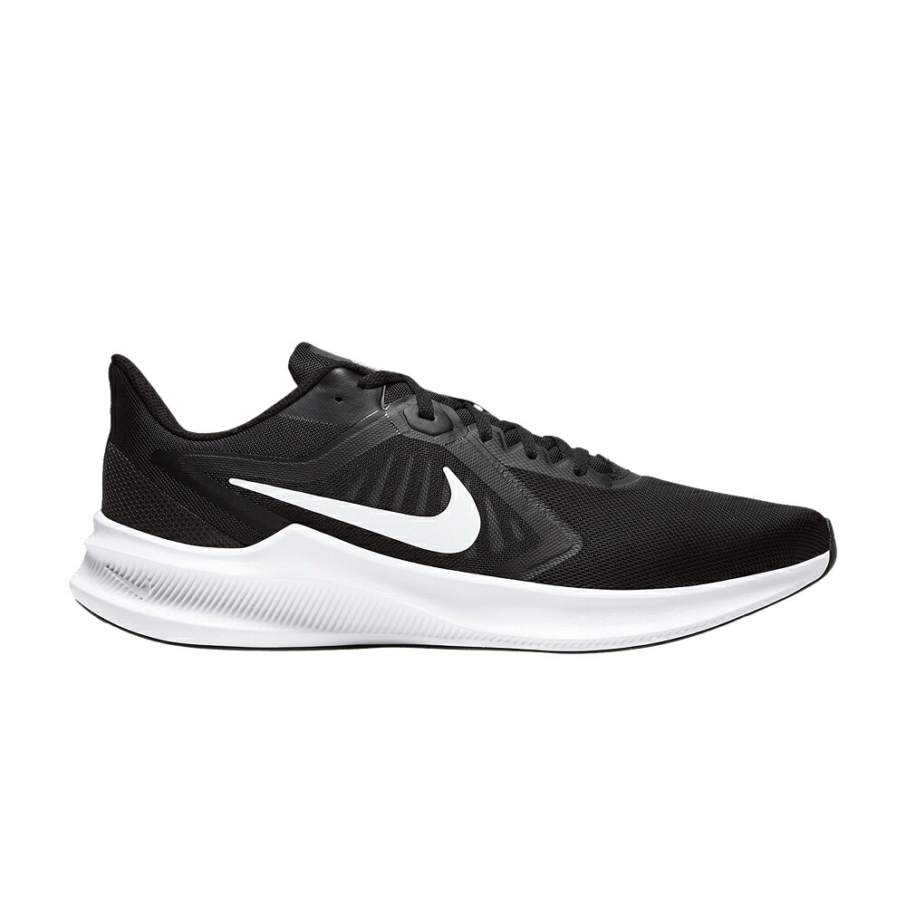 ナイキ 黒いこと 黒いこと 白いこと 白いこと \u0027BLACK\u0027 スニーカー メンズ NIKE DOWNSHIFTER 10 / BLACK WHITE ANTHRACITE