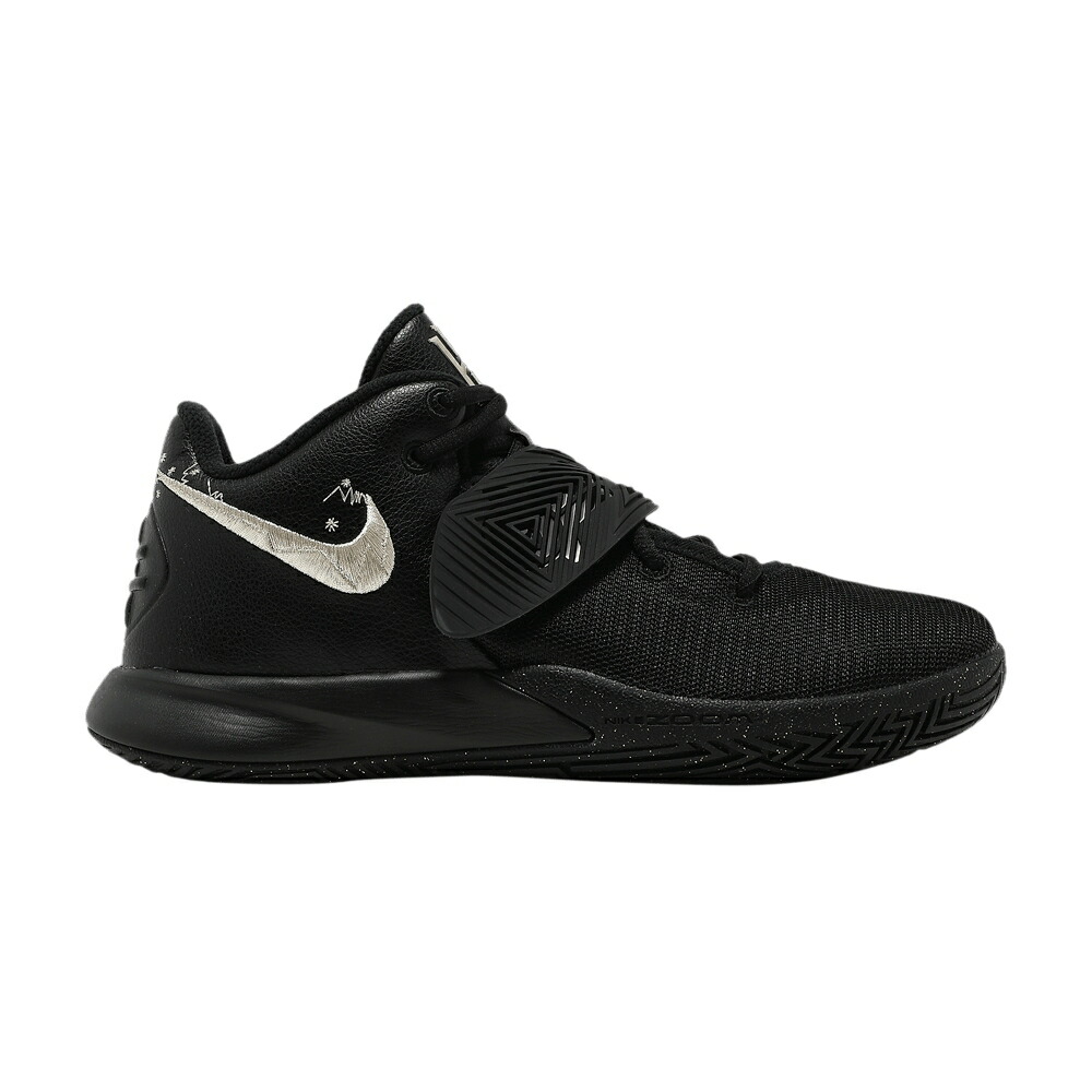 ナイキ カイリー 航空一回り 黒いこと 黒いこと ゴールド \u0027BLACK GOLD\u0027 スニーカー メンズ NIKE KYRIE FLYTRAP 3 EP METALLIC / BLACK METALLIC GOLD STAR