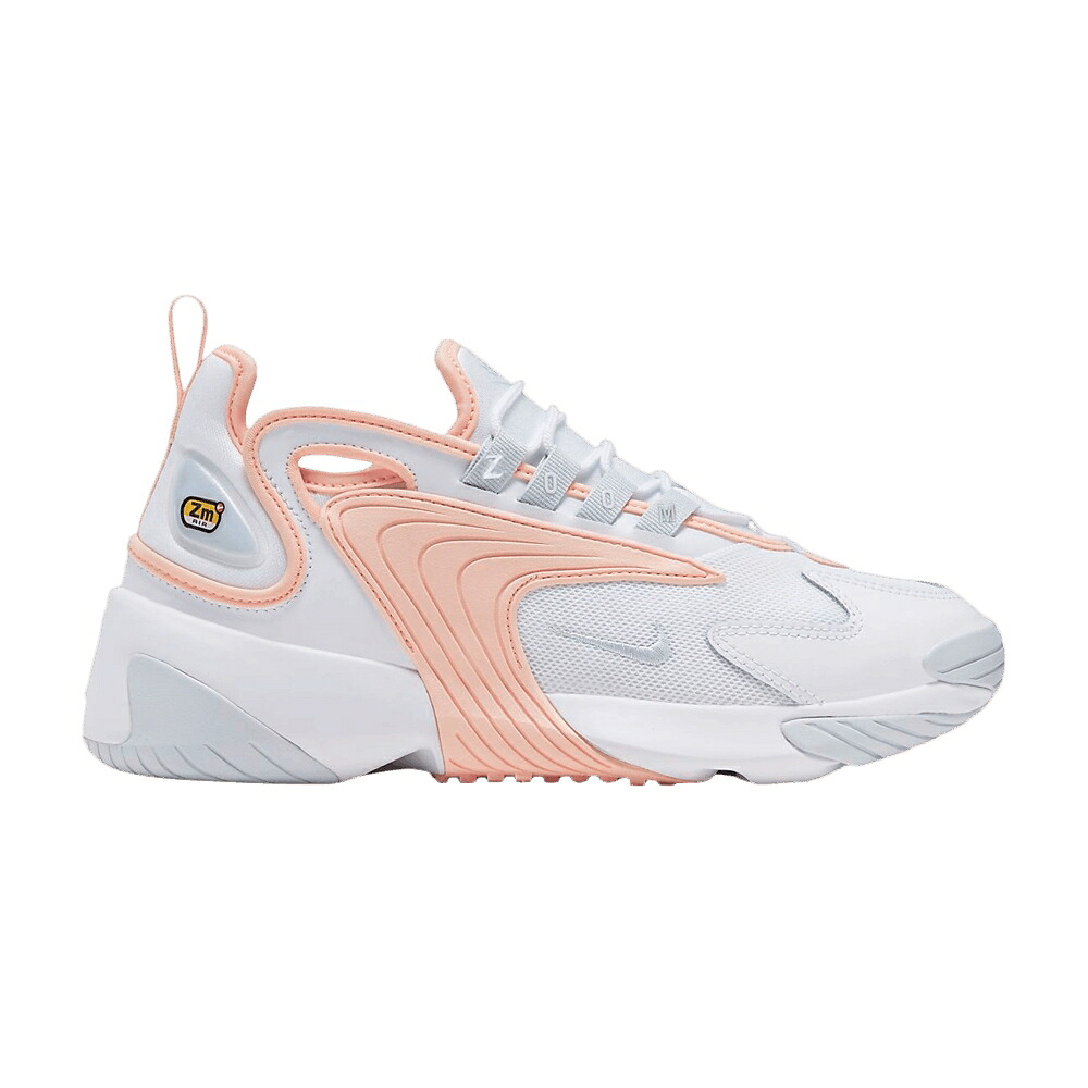 ナイキ 望遠レンズ 白いこと 白いこと 佇まい \u0027ICON CORAL\u0027 スニーカー レディース NIKE WMNS ZOOM 2K CLASH - WHITE WASHED / WHITE AURA WASHED CORAL