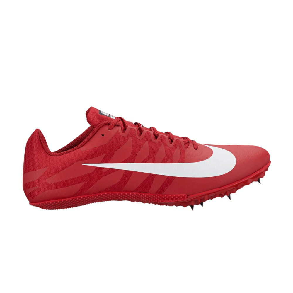 ナイキ 望遠レンズ 競争相手 赤 赤いこと 白いこと 白いこと \u0027UNIVERSITY RED\u0027 スニーカー メンズ NIKE ZOOM RIVAL S 9 / UNIVERSITY RED WHITE