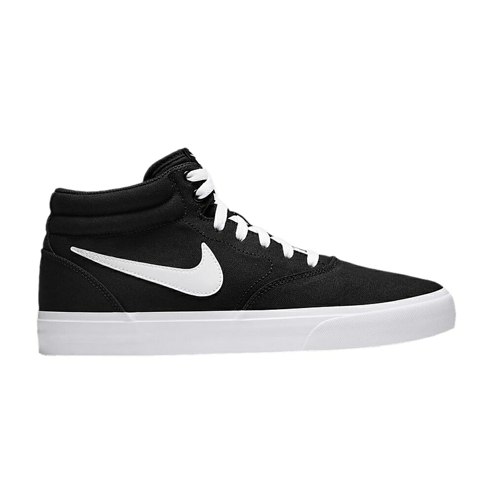 ナイキ ミッド エスビー 黒いこと 黒いこと 白いこと 白いこと \u0027BLACK\u0027 スニーカー メンズ NIKE CHARGE MID CANVAS SB / BLACK BLACK WHITE WHITE