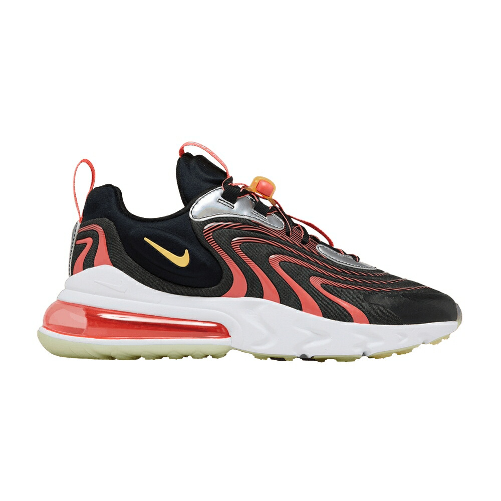 ナイキ マックス リアクト 黒いこと 黒いこと ゴールド エア湖マックス \u0027ALIEN\u0027 スニーカー メンズ NIKE AIR MAX 270 REACT ENG / BLACK TOPAZ GOLD PISTACHIO FROST