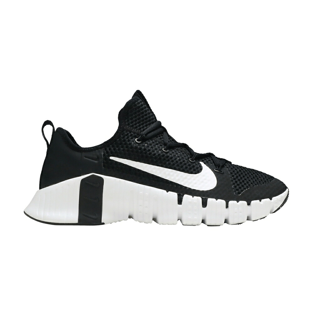 ナイキ 無償性 黒いこと 黒いこと 白いこと 白いこと \u0027BLACK\u0027 スニーカー メンズ NIKE FREE METCON 3 / BLACK WHITE