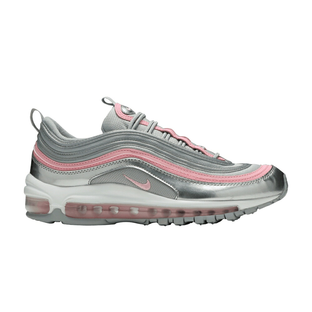 ナイキ マックス エア湖マックス \u0027PINK SILVER\u0027 お坊っちゃん キッズ NIKE AIR MAX 97 GS / もの言う花 マタニティ スニーカー