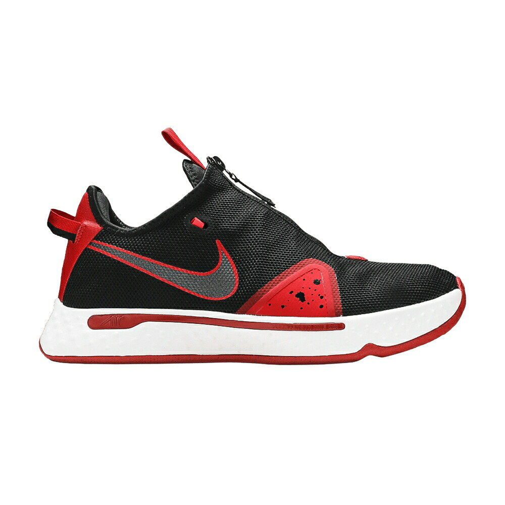 ナイキ 黒いこと 黒いこと 赤 赤いこと 白いこと 白いこと \u0027BRED\u0027 スニーカー メンズ NIKE PG 4 / BLACK UNIVERSITY RED WHITE