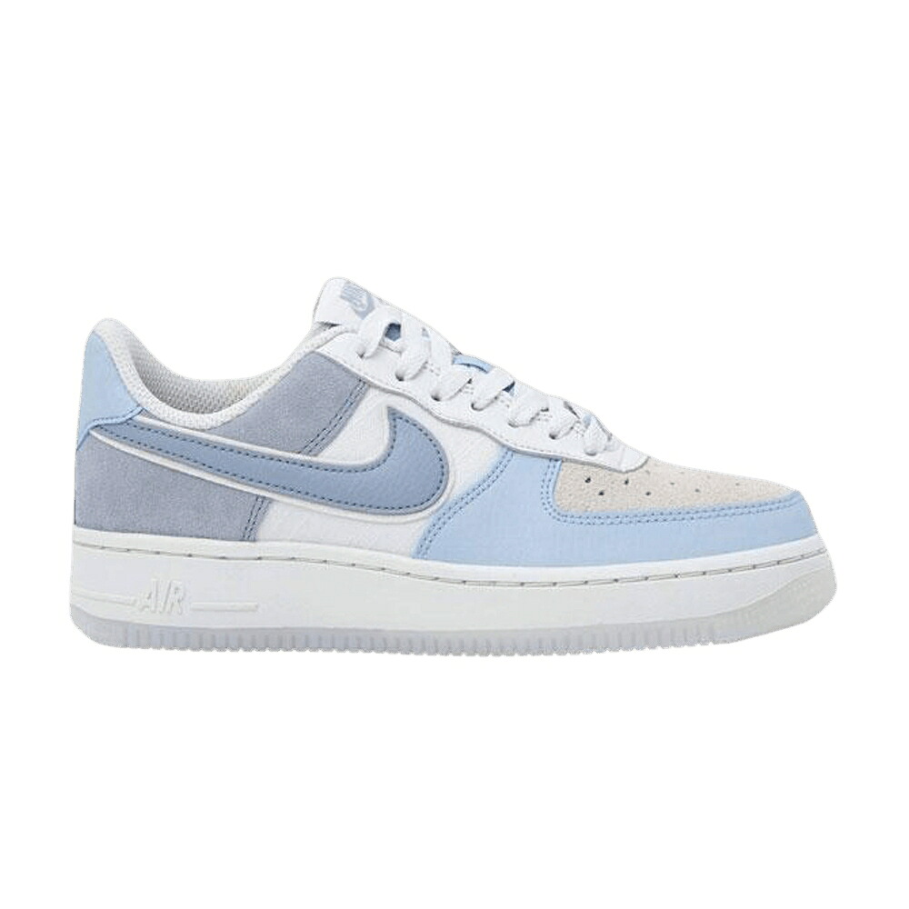 ナイキ 割り増し金 青み 青色 白いこと 白いこと 空軍 \u0027LIGHT BLUE\u0027 スニーカー レディース NIKE WMNS AIR FORCE 1 LOW PREMIUM ARMORY / LIGHT ARMORY BLUE OFF WHITE
