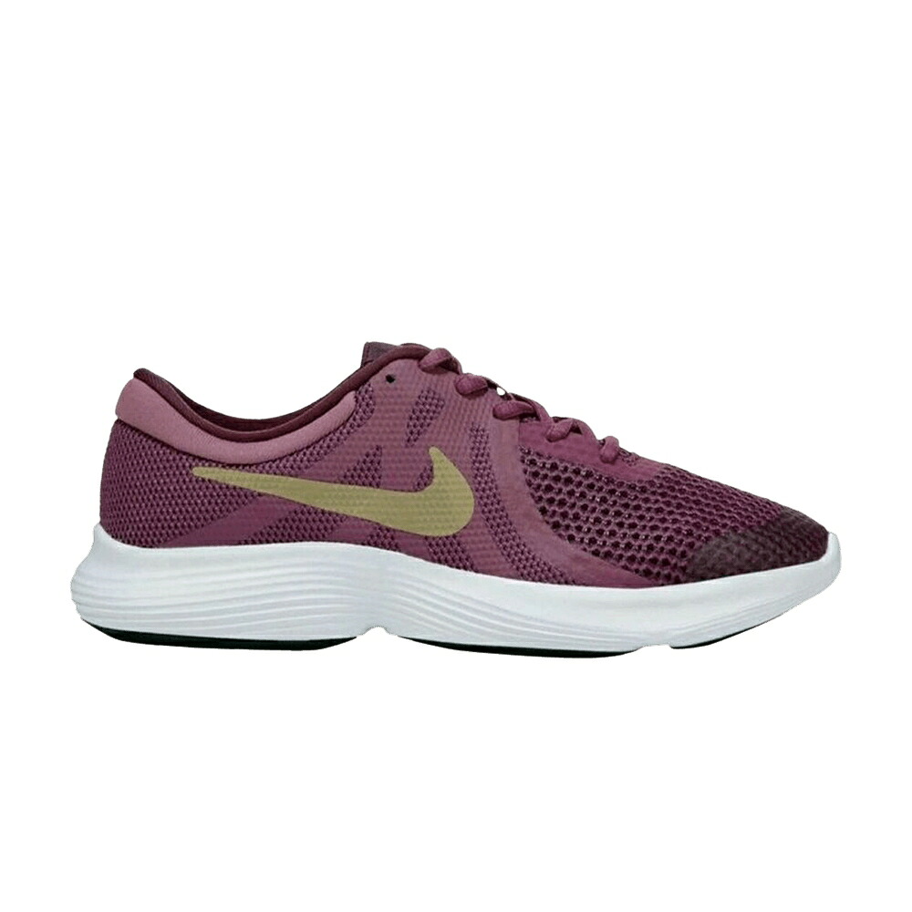 ナイキ 大変革 ゴールド 白いこと 白いこと \u0027TEA BERRY\u0027 お坊っちゃん キッズ NIKE REVOLUTION 4 GS / TEA BERRY METALLIC GOLD WHITE もの言う花 マタニティ スニーカー