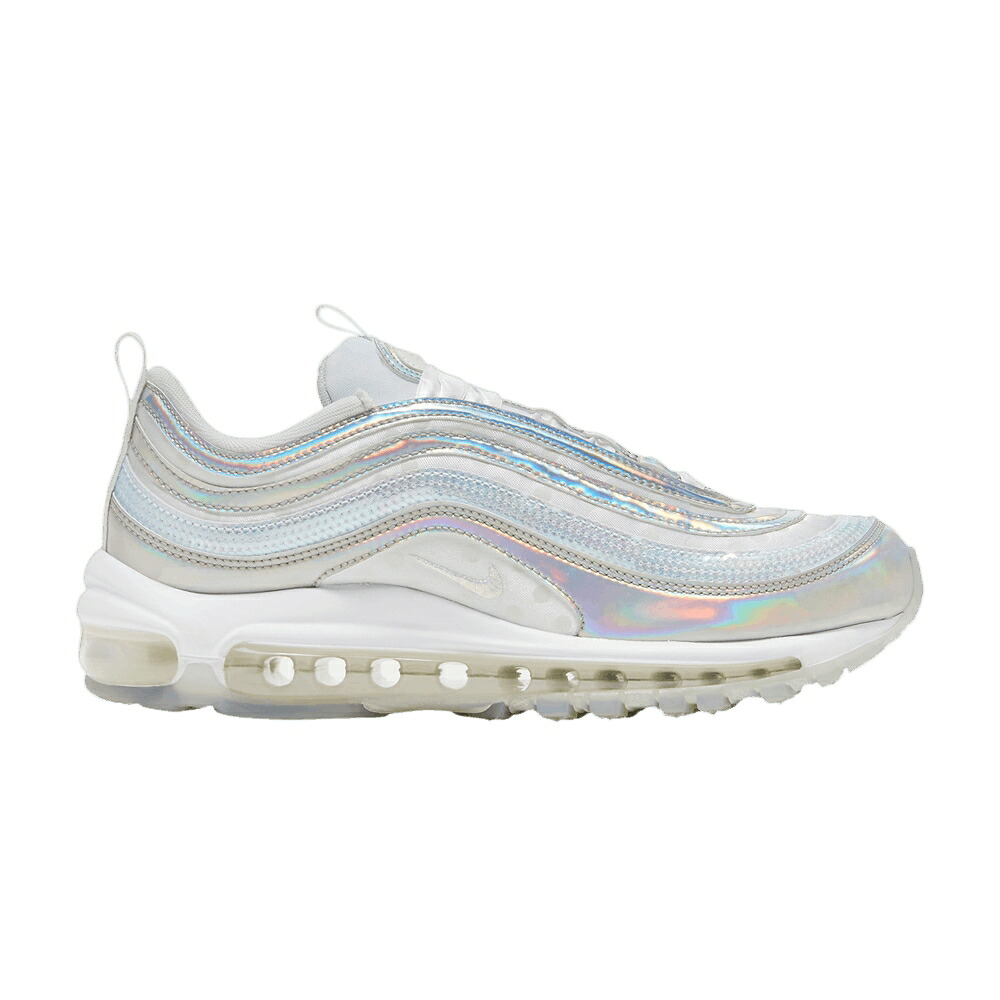 ナイキ マックス 白いこと 白いこと エア湖マックス \u0027IRIDESCENT\u0027 スニーカー レディース NIKE WMNS AIR MAX 97 / SPANGLE WHITE IRIDESCENT