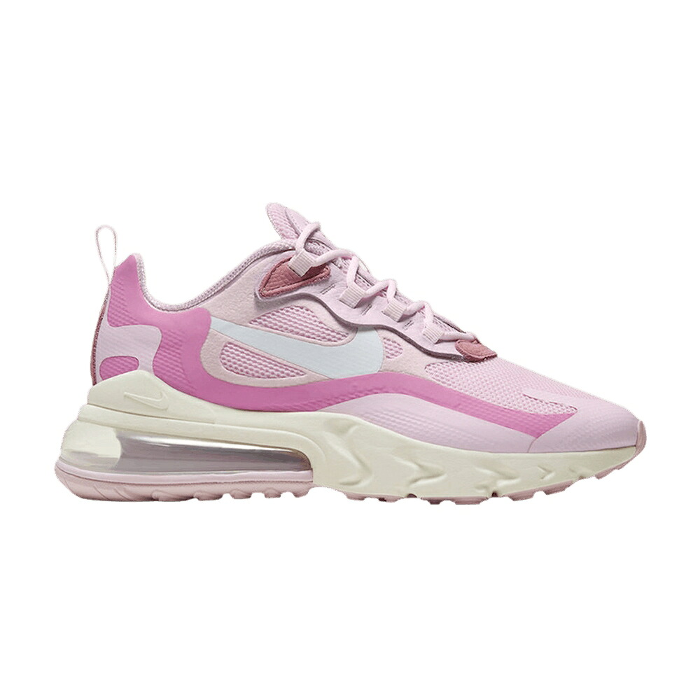 ナイキ マックス リアクト ピンク 白色 ホワイト エアマックス \'PINK FOAM\' スニーカー レディース NIKE WMNS AIR MAX 270 REACT / PINK FOAM WHITE DIGITAL PINK｜スニケス